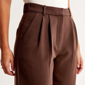 Abercrombie & Fitch Brown Trousers